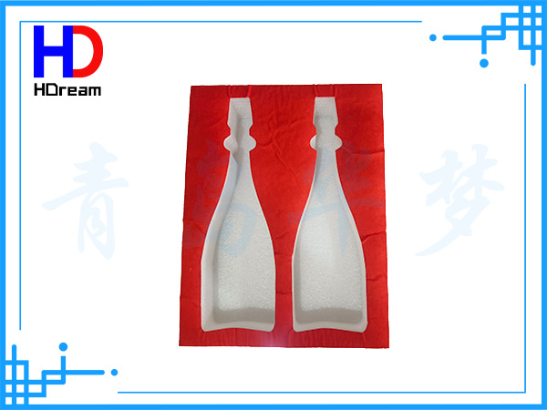 日照珍珠棉植绒酒托